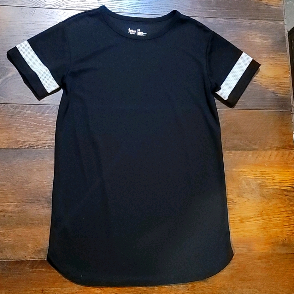 Black T- shirt dress